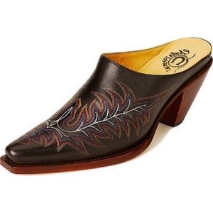 CHARLIE 1 HORSE // Lucchese Leather Mules